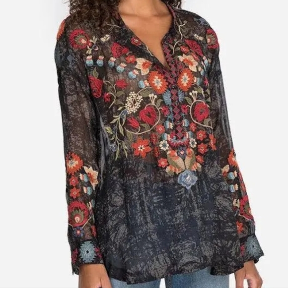 Biya Johnny Was Kona Blouse size M NWT - Picture 7 of 10